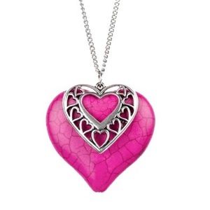 Southern Heart - Pink Necklace Set